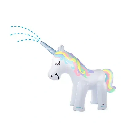 Big Mouth Unicorn Yard Sprinkler In Multi