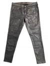 Big Star Women's Envy Cigarette Leg Skinny Jeans In Black, Gold In Multi