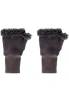 Bigardini Gisella Shearling Gloves In Neutral