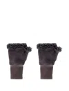 Bigardini Gisella Shearling Gloves In Brown