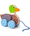 Bigjigs Toys Duck Pull Along In Multi