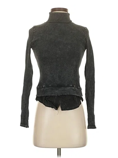 Pre-owned Bijou Long Sleeve Turtleneck In Gray