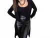 Bijourocks Bamboo Cardigan In Black