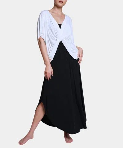 Bijourocks Bamboo Maxi Skirt In Black