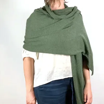 Bijourocks Cashmere Scarf In Olive