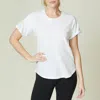 Bijourocks Cotton Slub T-shirt In White