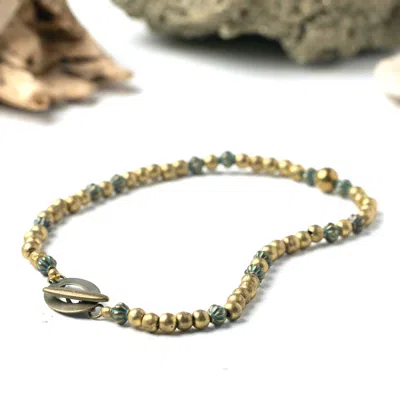 Bijourocks Druse 3 Necklace In Gold