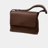 Bijourocks Grande Satchel Bag In Chocolate