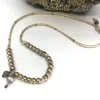 Bijourocks Harmony Tribe 1 Necklace In Silver/ivory