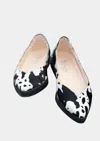 Bijourocks Wrapton On Point Palomino Shoes In Black