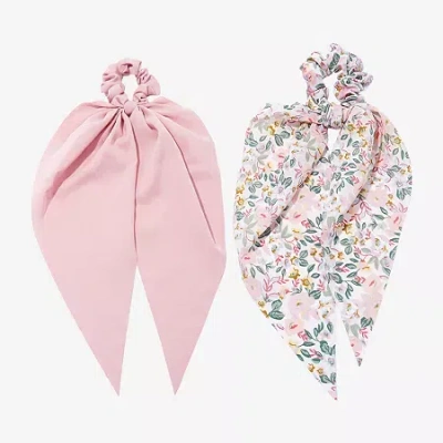 Bijoux Bar 2-pc. Floral Hair Ties In Multi