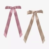 Bijoux Bar 2-pc. Hair Bow In Multi