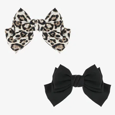 Bijoux Bar 2-pc. Hair Bow In Multi