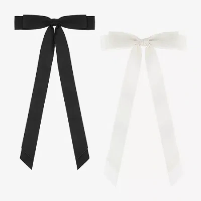 Bijoux Bar 2-pc. Hair Bow In Multi