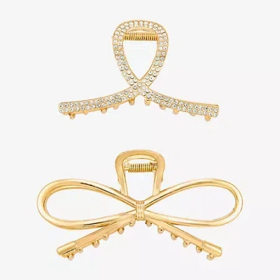 Bijoux Bar 2-pc. Hair Clip In Yellow