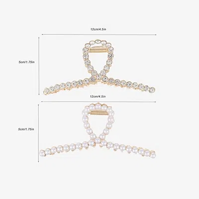 Bijoux Bar 2-pc. Hair Clip In Yellow
