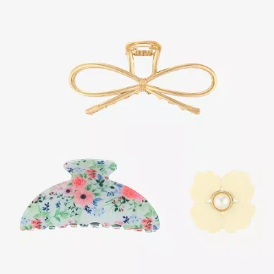 Bijoux Bar 3-pc. Hair Clip In Multi