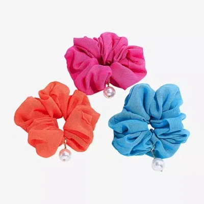 Bijoux Bar 3-pc. Hair Ties In Multi