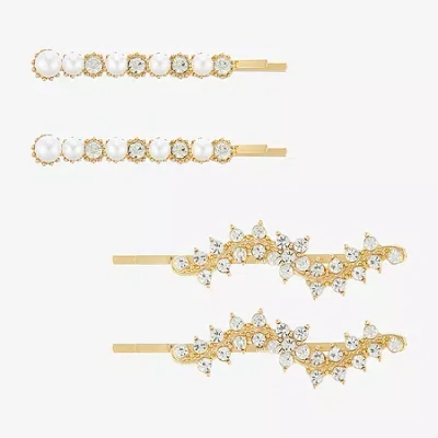 Bijoux Bar 4-pc. Bobby Pin In Yellow