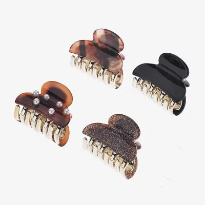 Bijoux Bar 4-pc. Hair Clip In Multi
