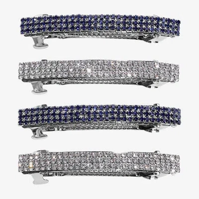 Bijoux Bar 4-pc. Hair Clip In Gray