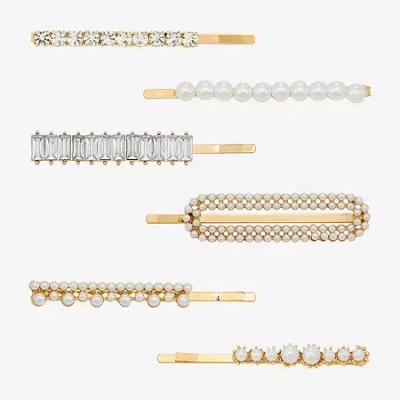 Bijoux Bar 6-pc. Bobby Pin In Yellow