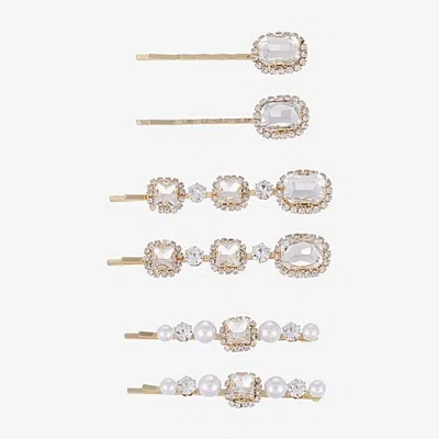 Bijoux Bar 6-pc. Bobby Pin In Yellow