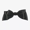 Bijoux Bar Black Hair Bow In Black