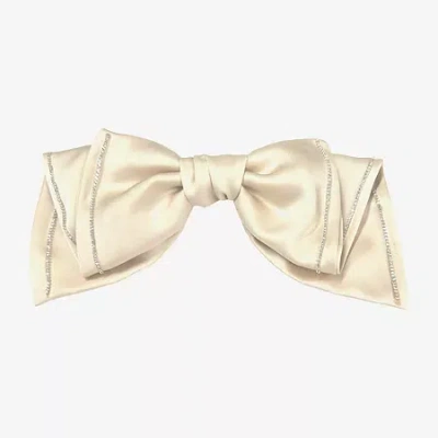 Bijoux Bar Black Hair Bow In Sand