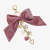 Bijoux Bar Bow Bag Charm In Pink