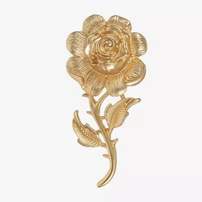 Bijoux Bar Brooch In Yellow