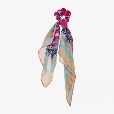 Bijoux Bar Butterfly Hair Scarf In Multi