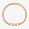 Bijoux Bar Delicates Two Tone Womens Stretch Bracelet In Multi
