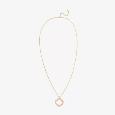 Bijoux Bar Delicates Womens 32 Inch Pendant Necklace In Gold