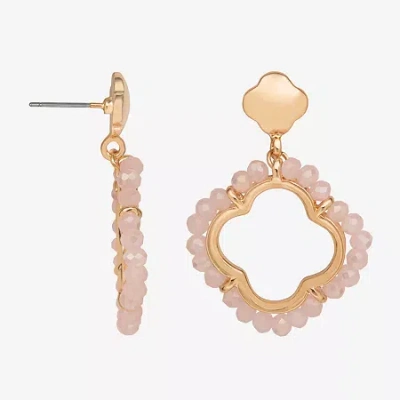 Bijoux Bar Delicates Womens Drop Earrings In Gold
