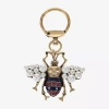 Bijoux Bar Gold Tone Bee Bag Charm In Gold