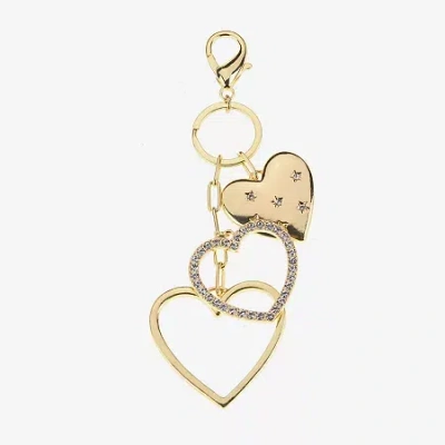 Bijoux Bar Gold Tone Heart Bag Charm