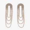 Bijoux Bar Gold Tone Womens Drop Earrings In Gold