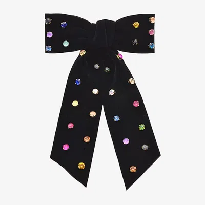 Bijoux Bar Hair Bow In Black