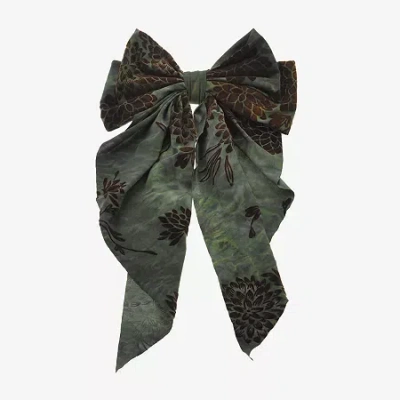 Bijoux Bar Hair Bow In Gray