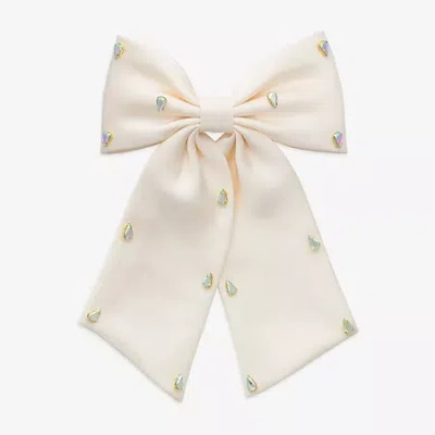 Bijoux Bar Hair Bow In White