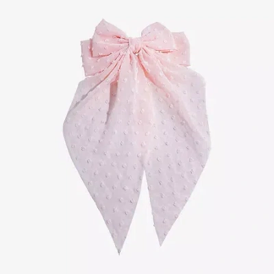 Bijoux Bar Hair Bow In Pink