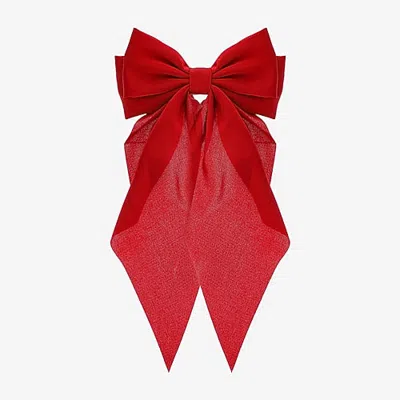 Bijoux Bar Hair Bow In Red
