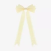 Bijoux Bar Hair Bow In Yellow