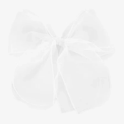 Bijoux Bar Hair Bow In White