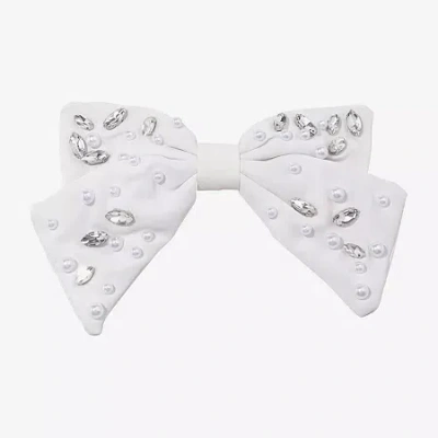Bijoux Bar Hair Bow In White