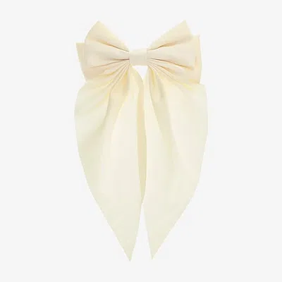 Bijoux Bar Hair Bow In White
