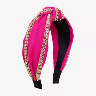 Bijoux Bar Headband In Pink