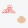 Bijoux Bar Shell Claw 2-pc. Hair Clip In Pink