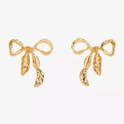 Bijoux Bar Womens 1 3/4 Inch Single Earring In Gold